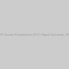Image of TruStrip RDT Human Procalcitonin (PCT) Rapid Test cards, 25 tests/pack